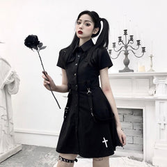 Darkwear Gothic Mini Dress
