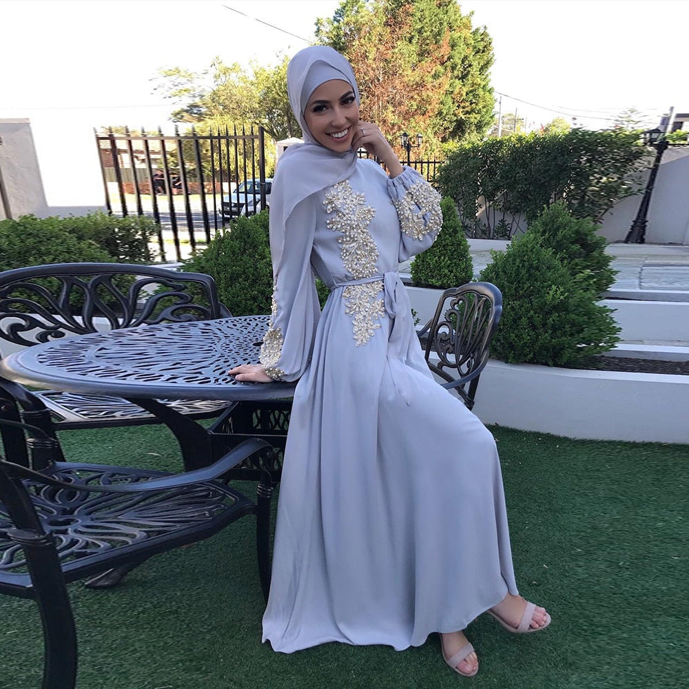 Eid Mubarak Abaya Dubai Turkey Muslim Fashion Women Hijab Dress Islam Caftan Marocain Dresses Vestidos Clothing Robe Musulman
