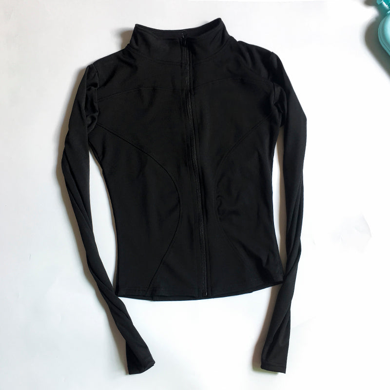 Yoga & Fitness Women's Long Sleeves Zipper Jacket