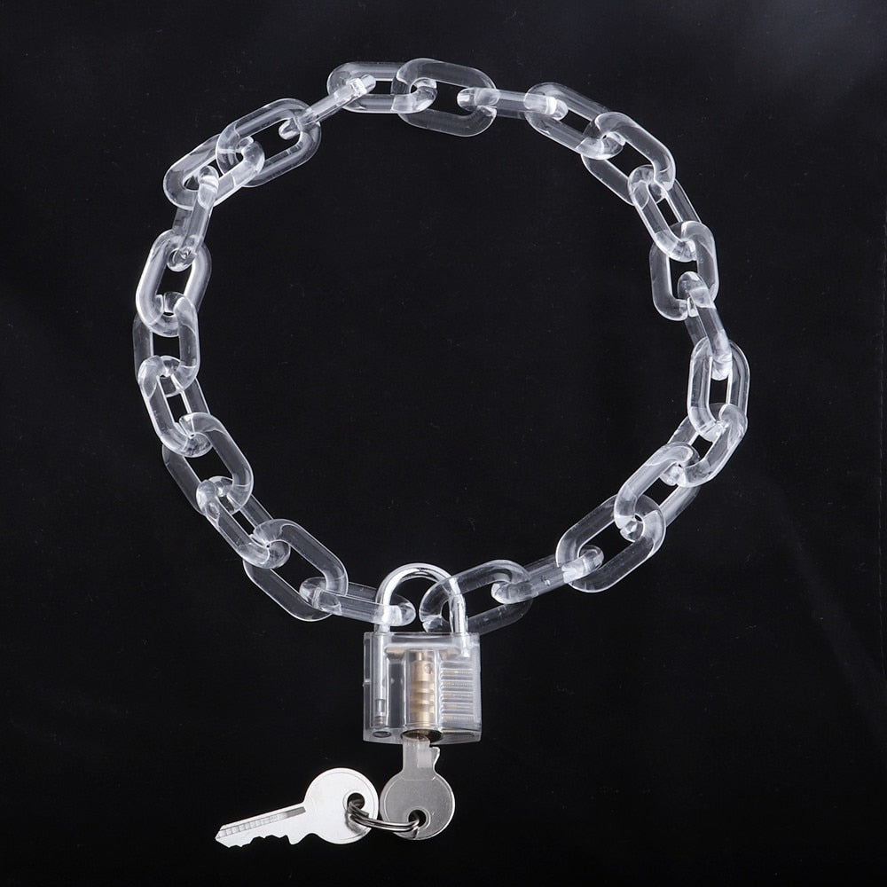 Harajuku Chain Lock Necklace