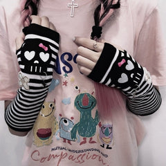 Harajuku Gothic Arm Warmers