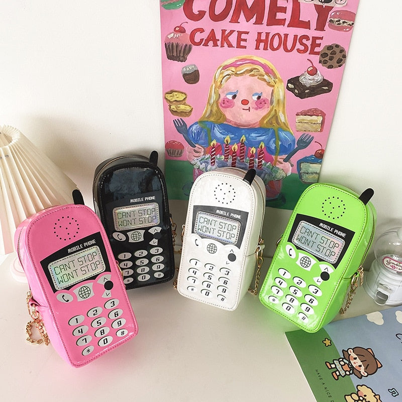 Mobile Phone Shape Shoulder Bag