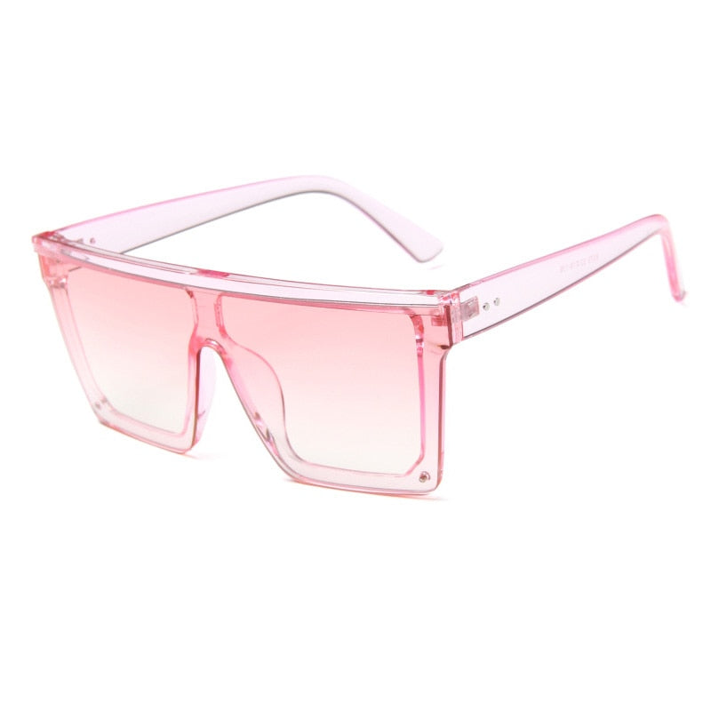 Classic Square Mirror Coated Sunglasses