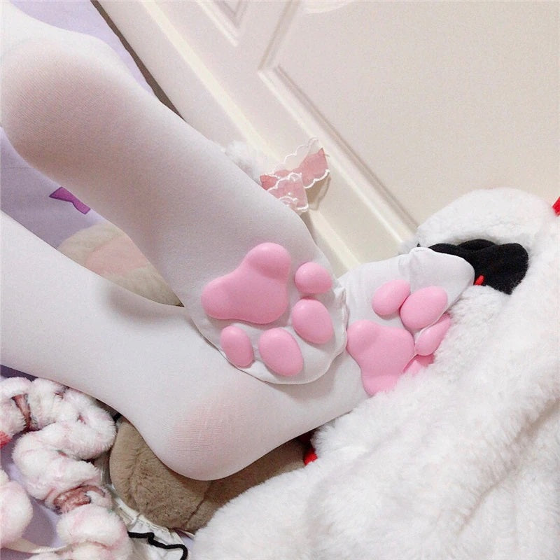 Cat Paw Anime Stockings