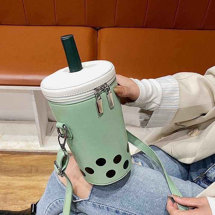 Milk Tea Cup Shaped Bag