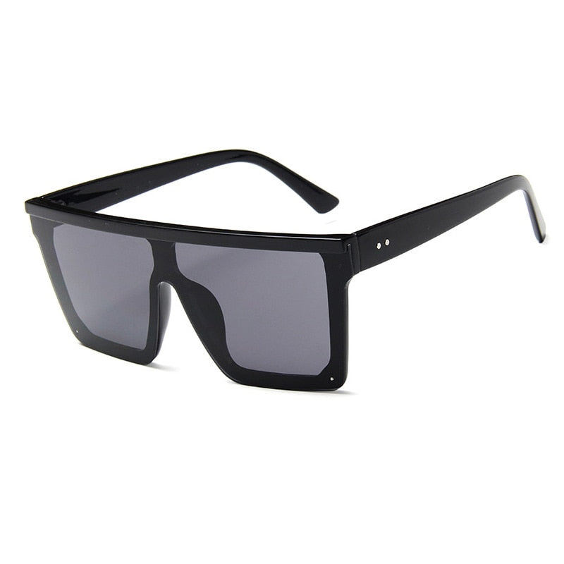Classic Square Mirror Coated Sunglasses