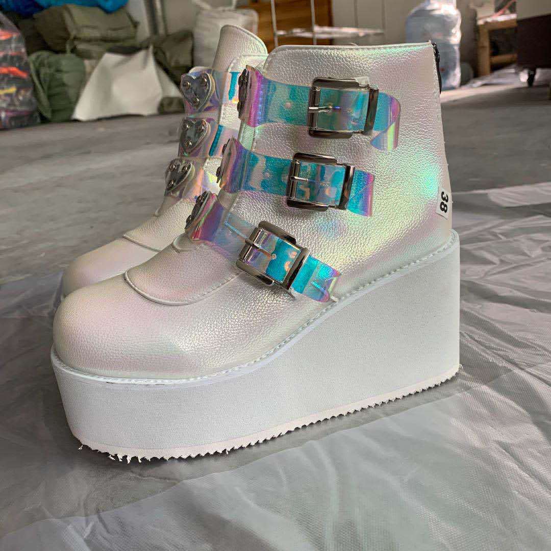 Harajuku Platform Ankle Boots