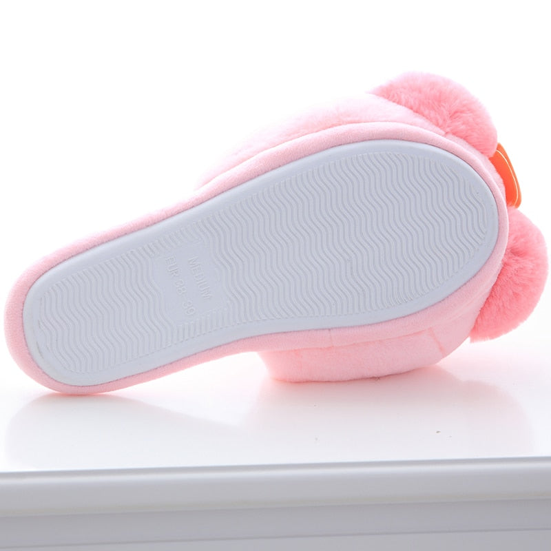 Kawaii Plush Ducks Slippers