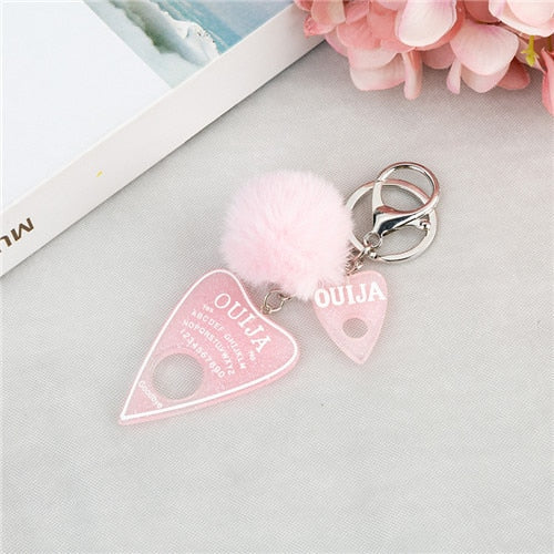 Pompom Charms Keychain