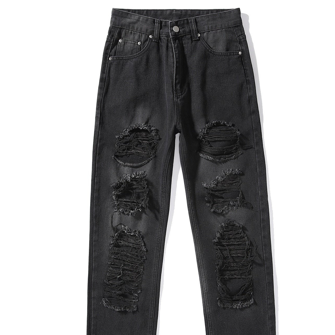 Grunge Ripped Vintage Jeans