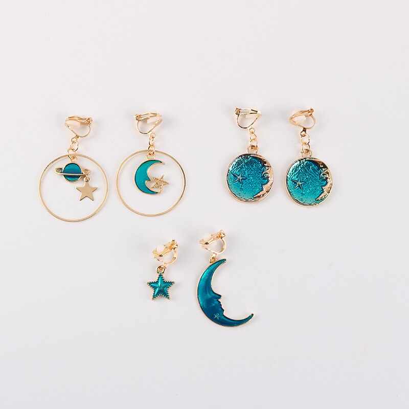 Star & Moon Earrings
