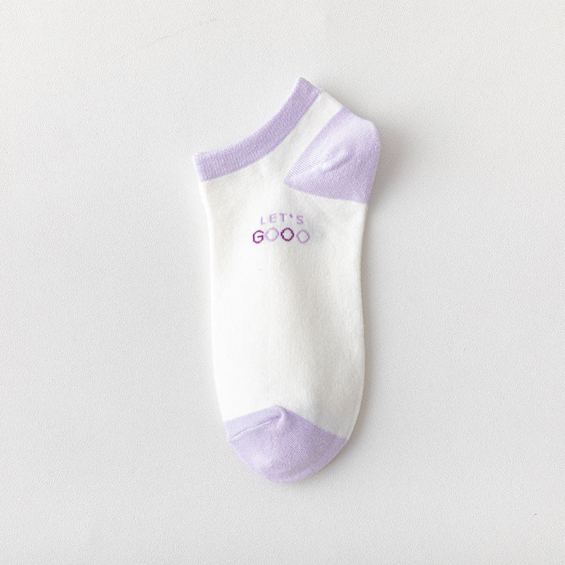 Ulzzang Girl Stars Planets Socks