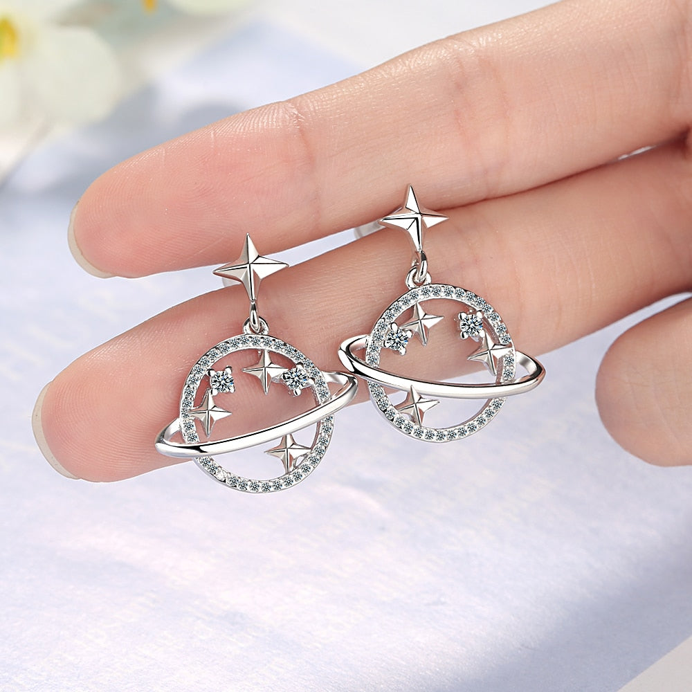 Planet & Stars Earrings