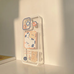 Kawaii Chocolate Bear Case for iPhone