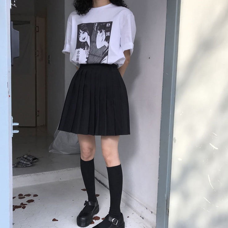 High Waist Y2K Goth Skirts
