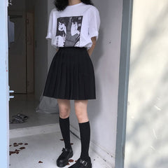 High Waist Y2K Goth Skirts
