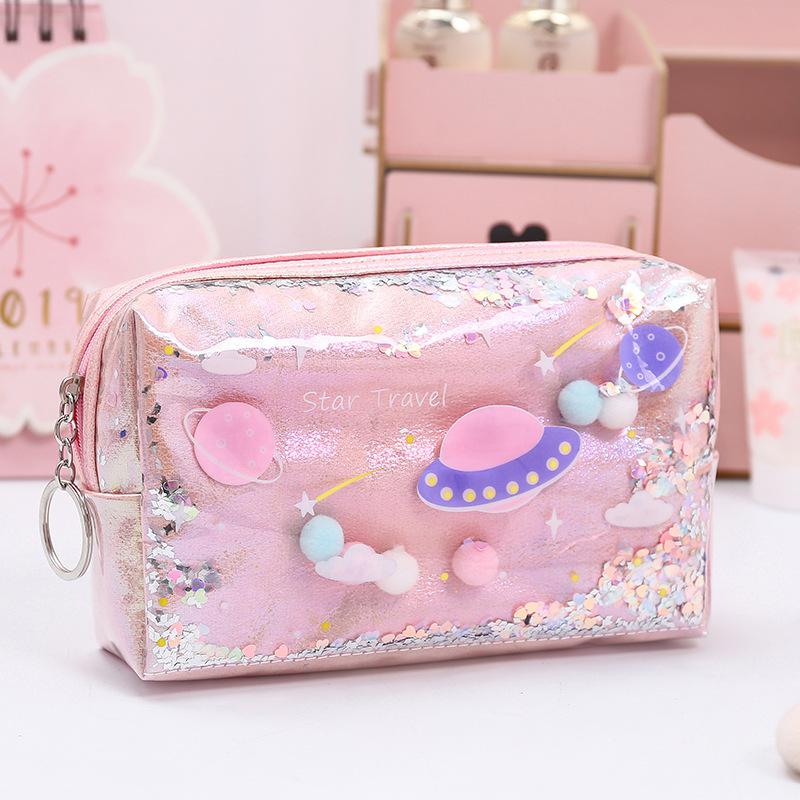 Glitter Stars Pencil Case