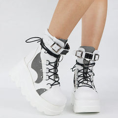 Punk High Platform Ankle Boots