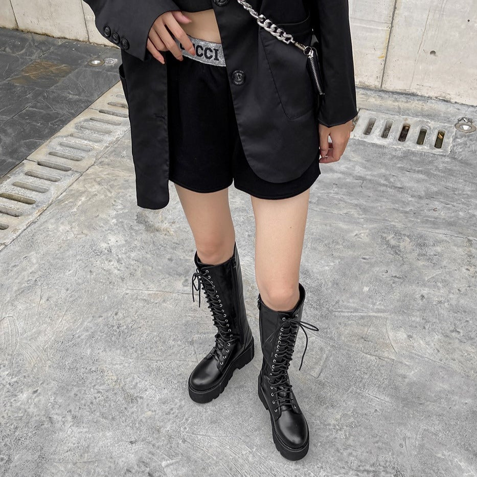 Chunky Platform High Boots