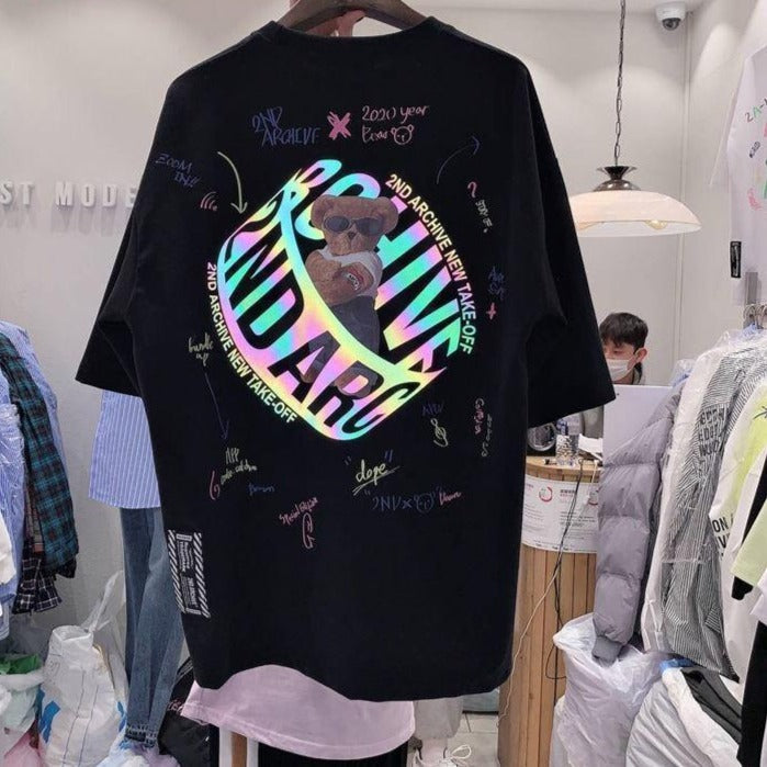 Harajuku Reflective T-shirt