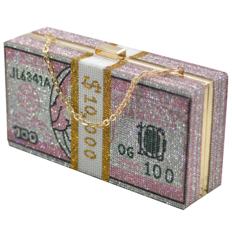 Stack of Cash Shoulder Bag
