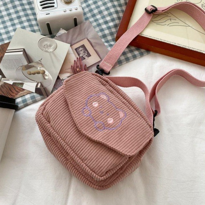 Kawaii Bear Messenger Bag