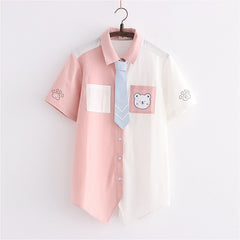 Harajuku Kawaii Bear Blouse