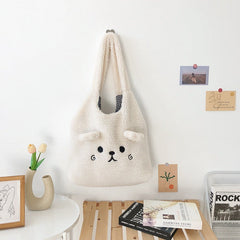 Soft Plush Tote Bag
