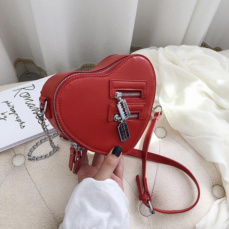 Heart Shape Crossbody Bag