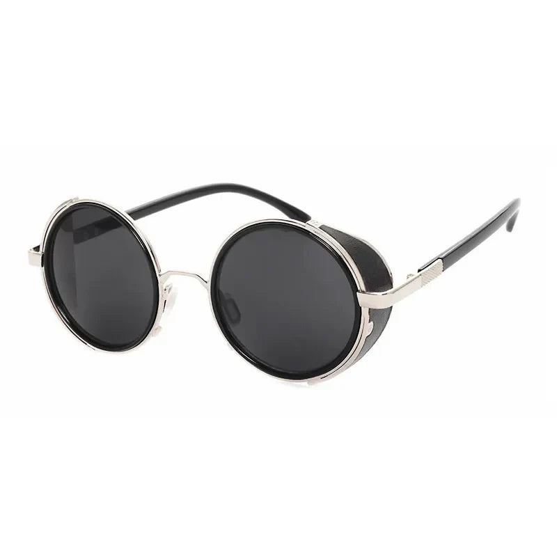 Retro Tinted Round Sunglasses