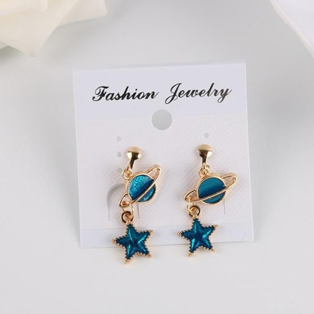 Star & Moon Earrings