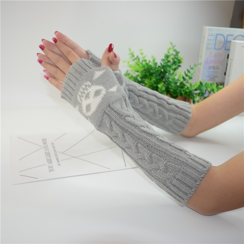 Harajuku Style Skull Arm Warmers