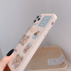Milk Bear iPhone Case