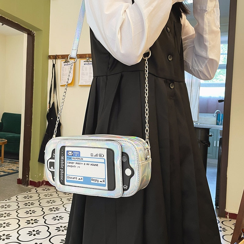 Mobile Phone Shape Shoulder Bag