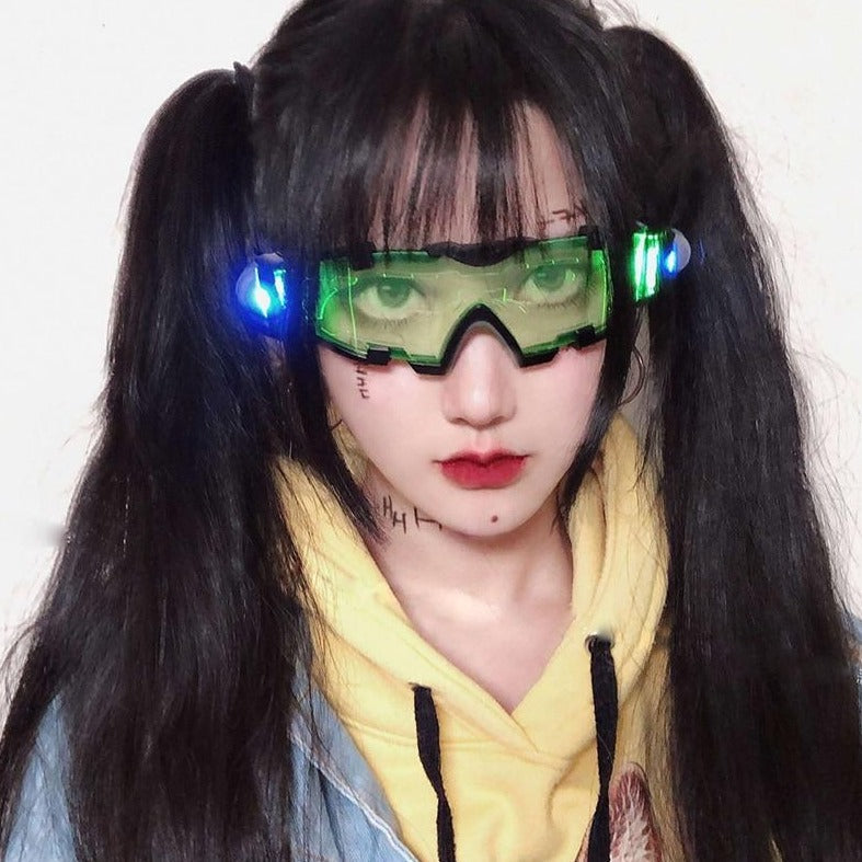 Cyberpunk LED Glasses