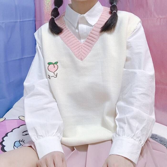 Kawaii Fruit Ulzzang Girl Sweater
