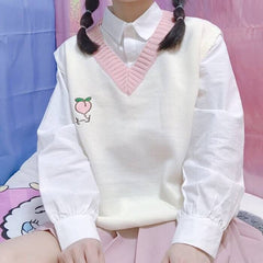 Kawaii Fruit Ulzzang Girl Sweater