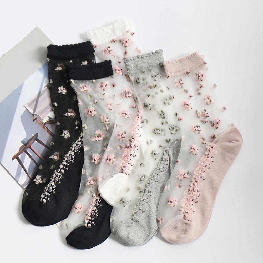 Ultrathin Lace Socks