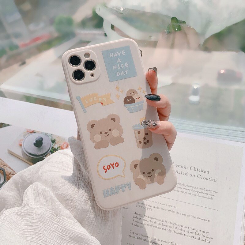 Milk Bear iPhone Case