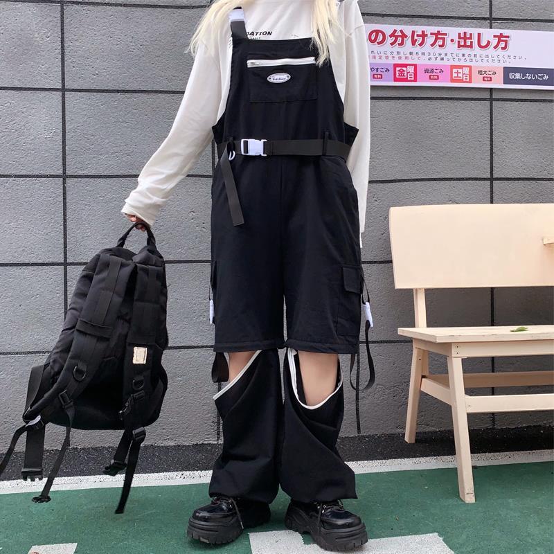 Techwear Streetstyle Overalls