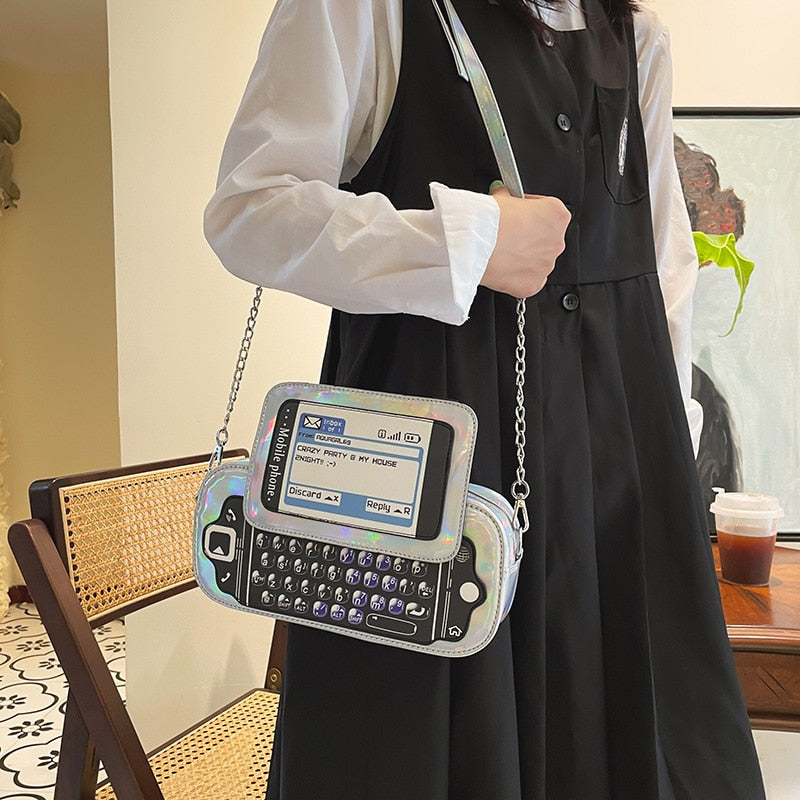 Mobile Phone Shape Shoulder Bag