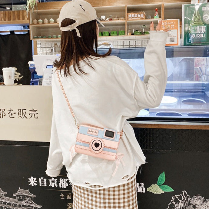 Cute Camera Shape Shoulder Bag