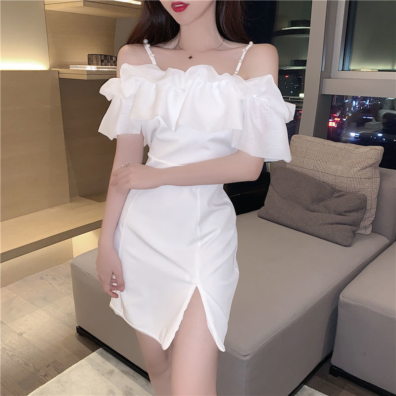 Ruffle Sleeveless Dress