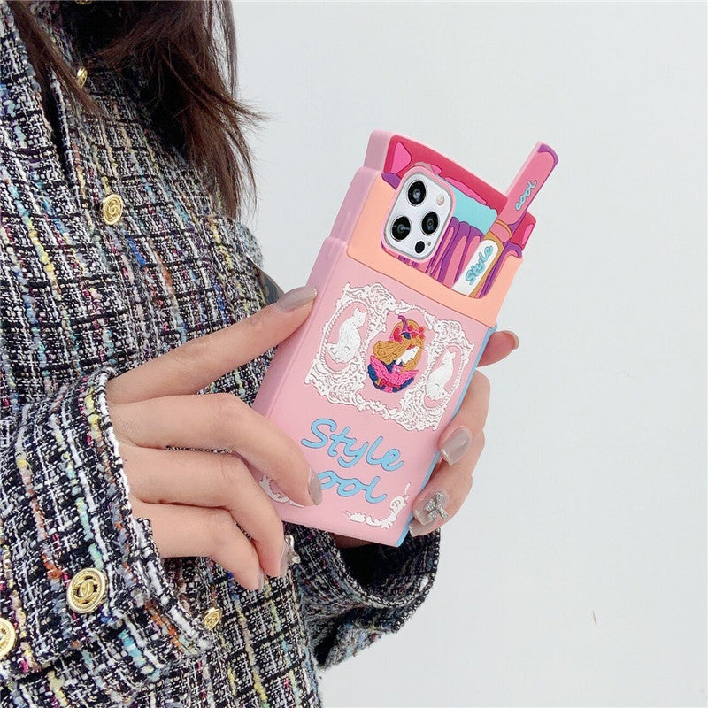 Cartoon Cigarettes iPhone Case