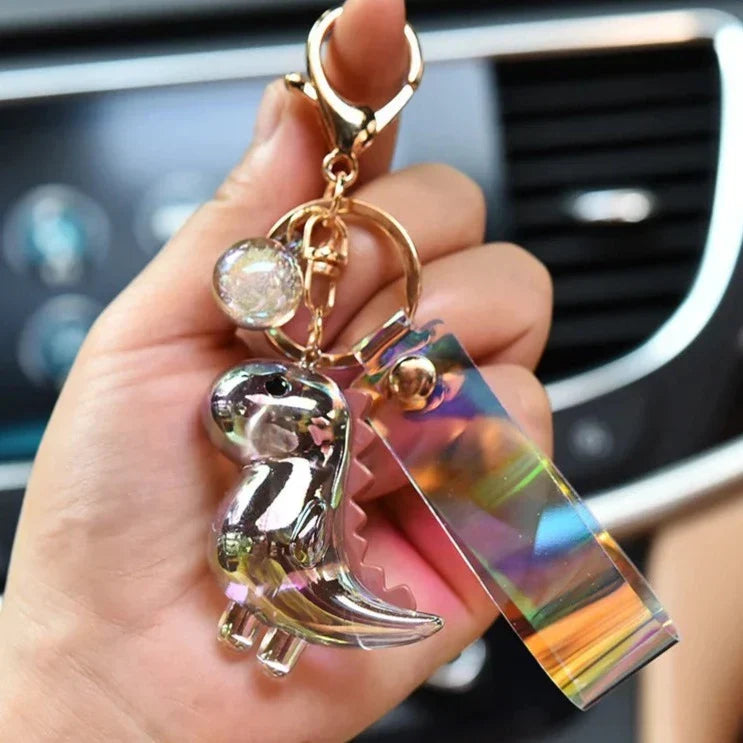 Cartoon Dinosaur Doll Keychain