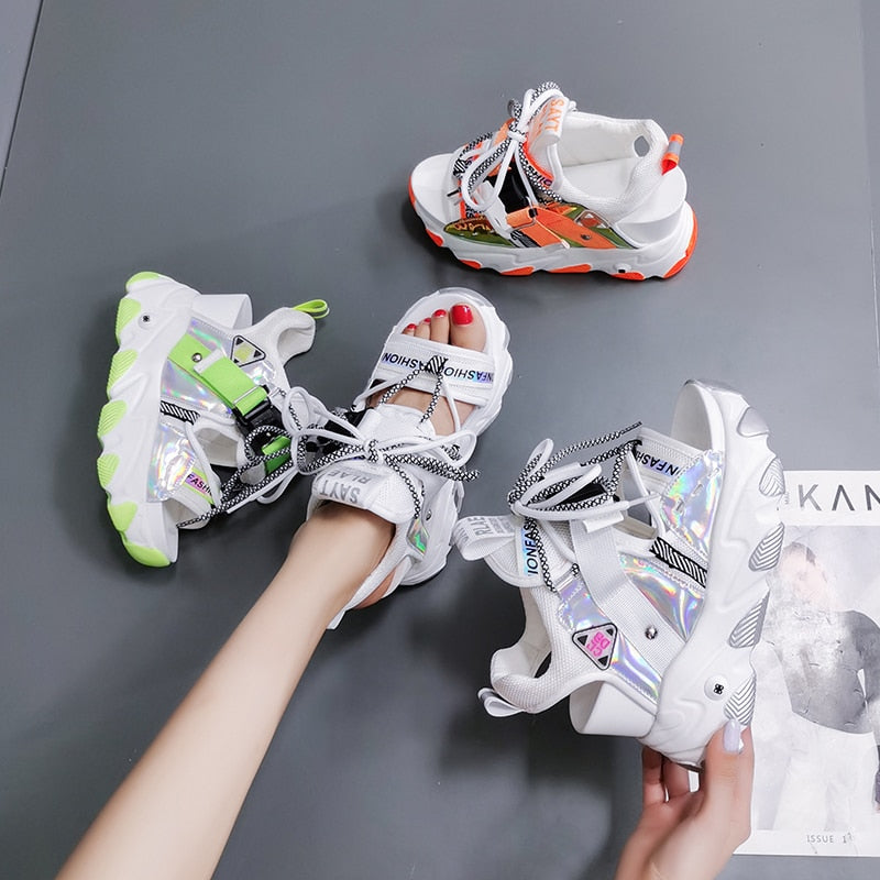Harajuku Chunky Platform Sandals