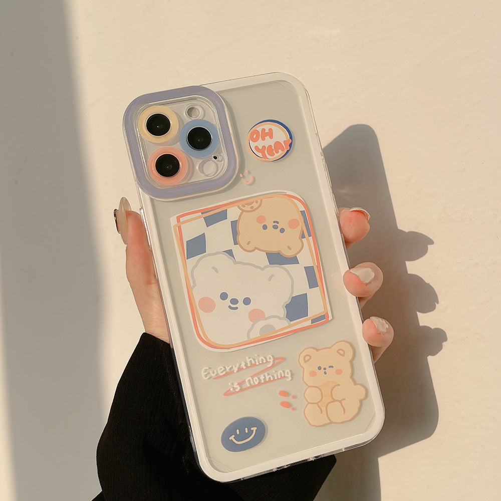 Kawaii Chocolate Bear Case for iPhone
