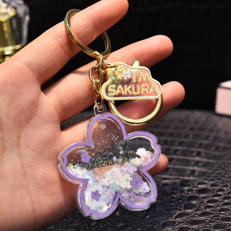 Cherry Blossom Keychain