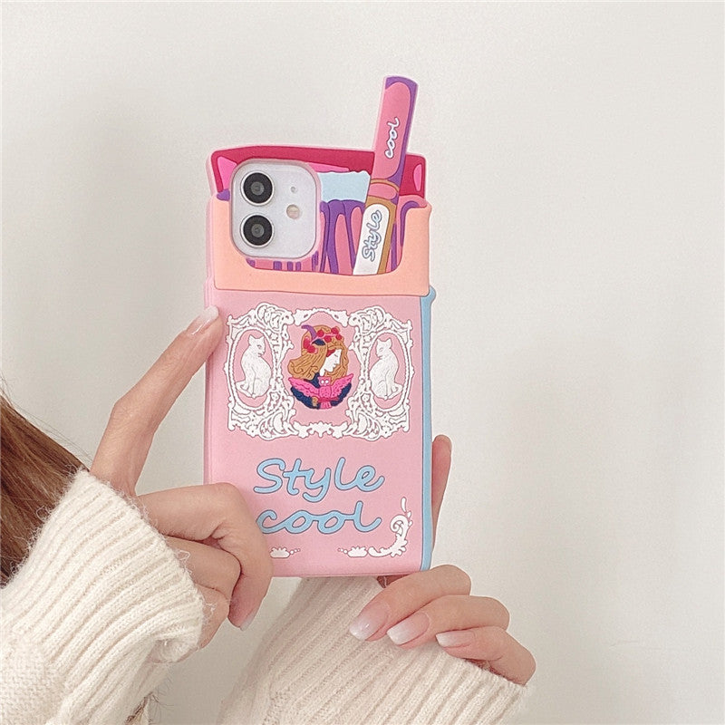 Cartoon Cigarettes iPhone Case