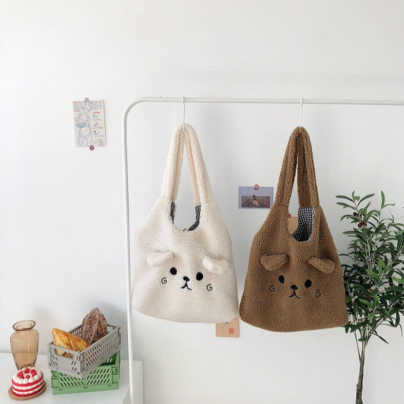 Soft Plush Tote Bag